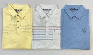 Men's Travis Mathew Prestige Lifestyle Performance Golf Polo Shirt NEW - Picture 1 of 5