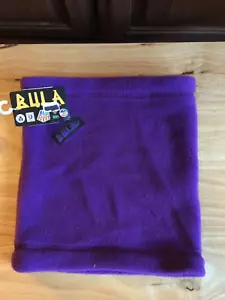 Vintage BULA USA Neck Gaiter 95 PolyFleece 100% Chinella Color Purple NWT - Picture 1 of 2