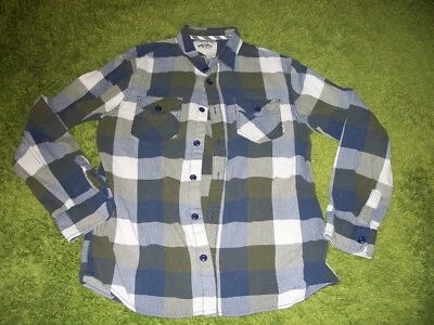 VANS Off The Wall BOX FLANNEL LONG SLEEVE SHIRT LARGE Skateboard Half Cab Grosso - Image 1 of 3