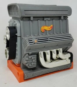 Mattel 1999 Hot Wheels STO-N-GO V-8 Racing Engine Block Car Storage Carry Case - Bild 1 von 15