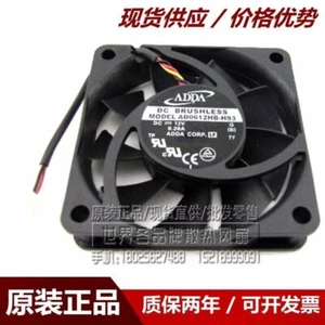 Original ADDA 60x13mm AD0612HB-H93  3 Wires 3 Pins  Fan 12V 0.28 - Picture 1 of 2