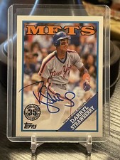 2023 Topps Update Darryl Strawberry #88BA-DST  1988 Anniversary On Card Auto