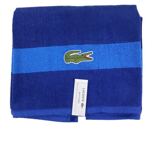 LACOSTE BIG Crocodile Logo Bath Towel 30" x 52" - Picture 1 of 4