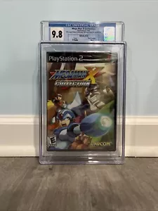 Sony Playstation 2 PS2 MEGAMAN X Collection Graded 9.8 A++ CGC Capcom 2005 - Picture 1 of 2
