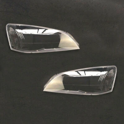 Car Lampshade Headlight Lens Transparent Auto Shell Fit Ford Mondeo 2004-07 L&R - Imagem 1 de 4