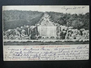 Cartolina Caserta Gran Cascata coi Gruppi di Diana e Atteone QA10 - Picture 1 of 1