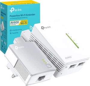 TP-Link AV600 TL-WPA4221 KIT Powerline Adapter WiFi Extender Kit - BOXED - Photo 1/7