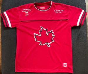 🏒Canada Athletics Hockey Jersey - Maple Leaf Patch - Men’s S -Vault Double-Side - Picture 1 of 5