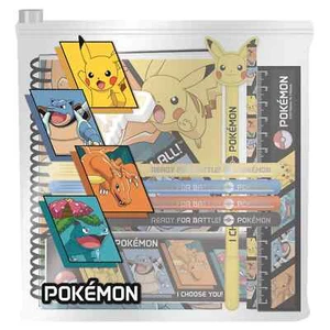 Pokemon Bumper Briefpapier Set für Kinder - Back to School Sommer 2023 - Bild 1 von 1