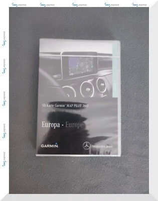 AKTIVIERUNG SD Karte Mercedes GARMIN MAP PILOT AUDIO 20 NTG5 Star2 EUROPA 2017 - Bild 1 von 2