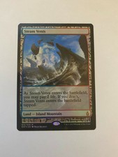Steam Vents EXPEDITION FOIL MTG Magic the Gathering NM Near Mint BFZ