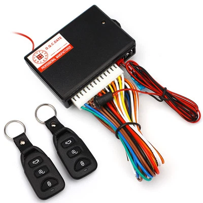 Car Remote Central Door Lock Locking Keyless Entry System W/2 Remote Controllers - Image 1 of 4