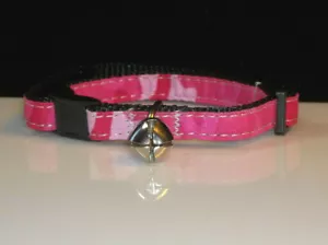 Adorable cuello de gato gatito camuflaje rosa con campana y seguridad separatista ¡hecho en EE. UU.! - Imagen 1 de 6