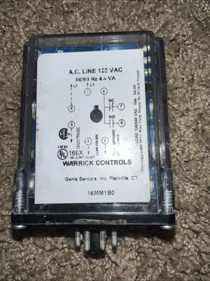 Warrick Controls 16MM1B0 Relay - Image 1 of 4