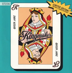 Kingmaker Queen Jane 7" vinyl UK Chrysalis 1993 limited edition numbered pic - Picture 1 of 4