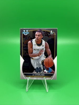 2022-23 Bowman University Chrome - J.J. Starling #37 (RC). F16 - Image 1 of 2