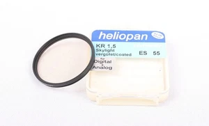 Heliopan ES55 55mm KR1.5 Skylight Coated Lens Filter Made in Gernany Premium - Picture 1 of 6