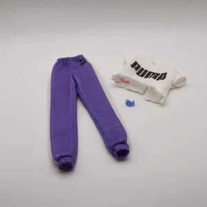 Barbie Puma Outfit Set – Shirt, Sweatpants & Watch – Mattel Tagged Clothing - Picture 1 of 7
