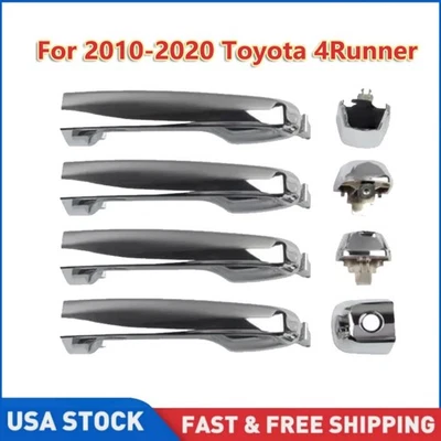 Juego de 4 manijas de puerta exteriores exteriores para Toyota 4Runner 2010-2020 69211-60090 Foto 1 de 4