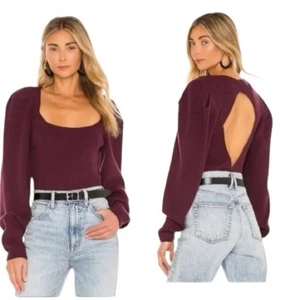 Free People Pullover mit offenem Rücken Größe Medium Einzelhandel 128,00 $ - Bild 1 von 10