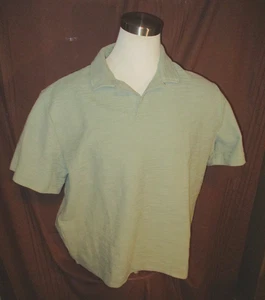 Banana Republic Men's Polo Shirt, Green, Cotton Blend, Size M, New, Reg $80 - Picture 1 of 6