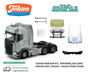 Tekno | Scania N.G S Series Highline 6x2 Kit + Accessories Pack  1:50 Scale - Picture 1 of 1