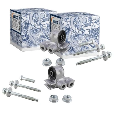 2X VAICO QUERLENKERLAGER BUCHSEN MIT ZUBEHÖR HINTEN passend für VOLVO 850 C70 S7 - Bild 1 von 4