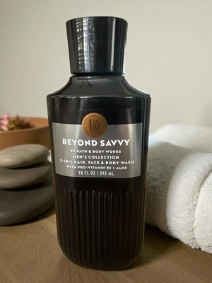 Bath & Body Works Beyond Savvy - Jabón facial y corporal 3 en 1 para hombre - 10 oz Foto 1 de 2