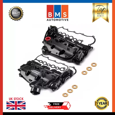 LAND ROVER JAGUAR XF E-PACE 306DT 3.0TDV6 D LEFT RIGHT ROCKER VALVE COVERS - NEW - Image 1 of 4