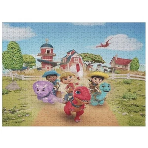 Dino Ranch Puzzle 500 Teile Geschenk für Mädchen Jungen - Bild 1 von 7