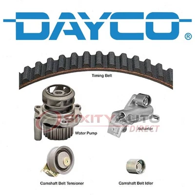 Dayco Timing Belt Kit with Water Pump for 2000-2006 Volkswagen Golf 1.8L L4 cc Foto 1 de 4