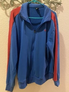 Sergio Tacchini Herren Trainingsjacke, blau mit roten Streifen XXL - Bild 1 von 7