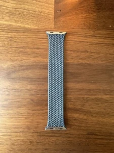 Genuine Apple Watch Abyss Blue Braided Solo Loop Strap Band - Size 6 - RRP £99 - Zdjęcie 1 z 3
