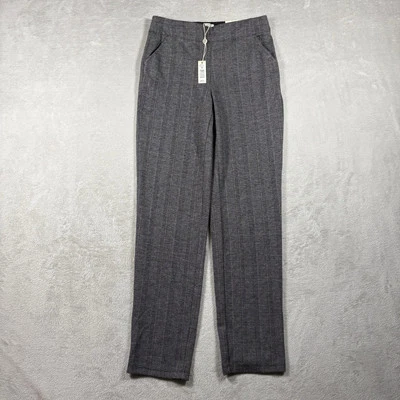 NEW Womans Max Studio Slim Size Small Black & Gray Ankle Length Trouse #2546 - Image 1 of 4