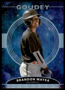 2022 Goodwin Champions Goudey Platinum Cosmic #GP24 Brandon Mayea 012/199 - Picture 1 of 2