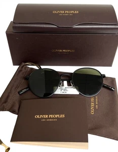 Gafas de sol Oliver Peoples Rhydian OV1336ST 501752 negro mate logotipo de respiración con estuche - Imagen 1 de 10