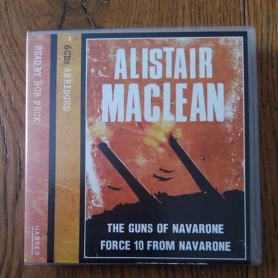 Alistair MacLean The Guns Of Navarone & Force 10 From Navarone CD Audiobook 6 CD - Image 1 of 2