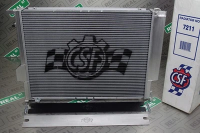 CSF 7211 All-Aluminum Radiator BMW 83-93 E30 92-99 E36 99-06 E46 For S54 Swap - Image 1 of 4