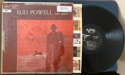 BUD POWELL JAZZ GIANT~1957 MONO VERVE TRUMPETER REISSUE LP~DEEP GROOVE~JAZZ~BOP - Image 1 of 3