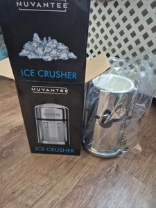 Nuvantee Ice Crusher Manual Hand Crank with Stainless Steel - Picture 1 of 3