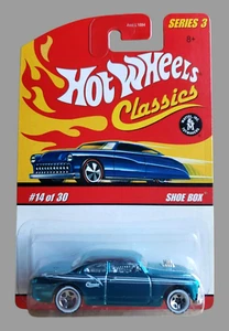 Hot Wheels 2007 caja de zapatos Spectraflame AQUA Classics serie 3 #14/30 1:64 WL 5-SP - Imagen 1 de 13