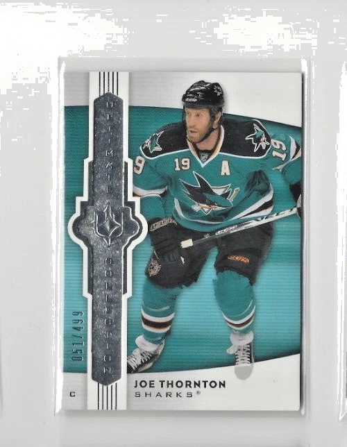 2007-08 Ultimate Collection #12 Joe Thornton 051/499 ref.139 - Image 1 of 1
