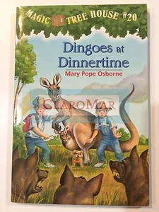 ☀️NEW Dingoes at Dinnertime No. 20 Mary Pope Osborne Magic Tree Paperback Book - Picture 1 of 1