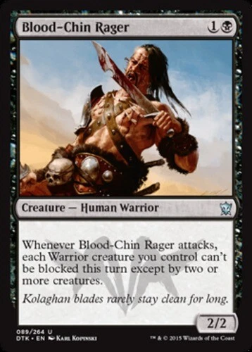 Blood-Chin Rager ~ Near Mint Dragons of Tarkir MTG Magic UltimateMTG Black Card - Image 1 of 1