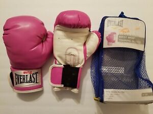 Everlast Women'sTraining Gloves Pink 12 oz. Boxing Sparring Mitts"