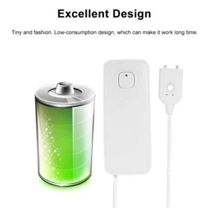 Tuya Smart WiFi Home Alarm Water Leak Sensor Leakage Security Detector System - Picture 1 of 12
