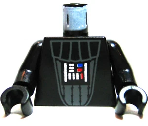 used LEGO Star Wars Minifig Torso - Darth Vader original design (1999-2003) - Picture 1 of 1