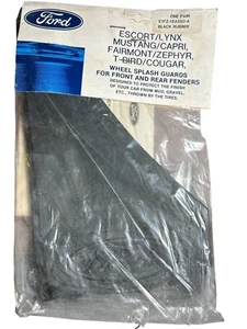 Ford E1FZ-16A550-A Black Rubber Splash Guards - Picture 1 of 2