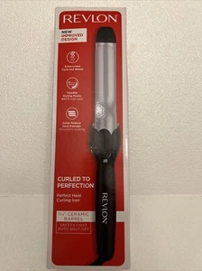 Revlon Perfect Heat Curling Iron 1.25 in Ceramic Barrel RVIR1081CP3 - Picture 1 of 23