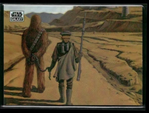 2024 Topps Chrome Star Wars Galaxy #87 Han Solo's Rescue Refractor - Bild 1 von 2